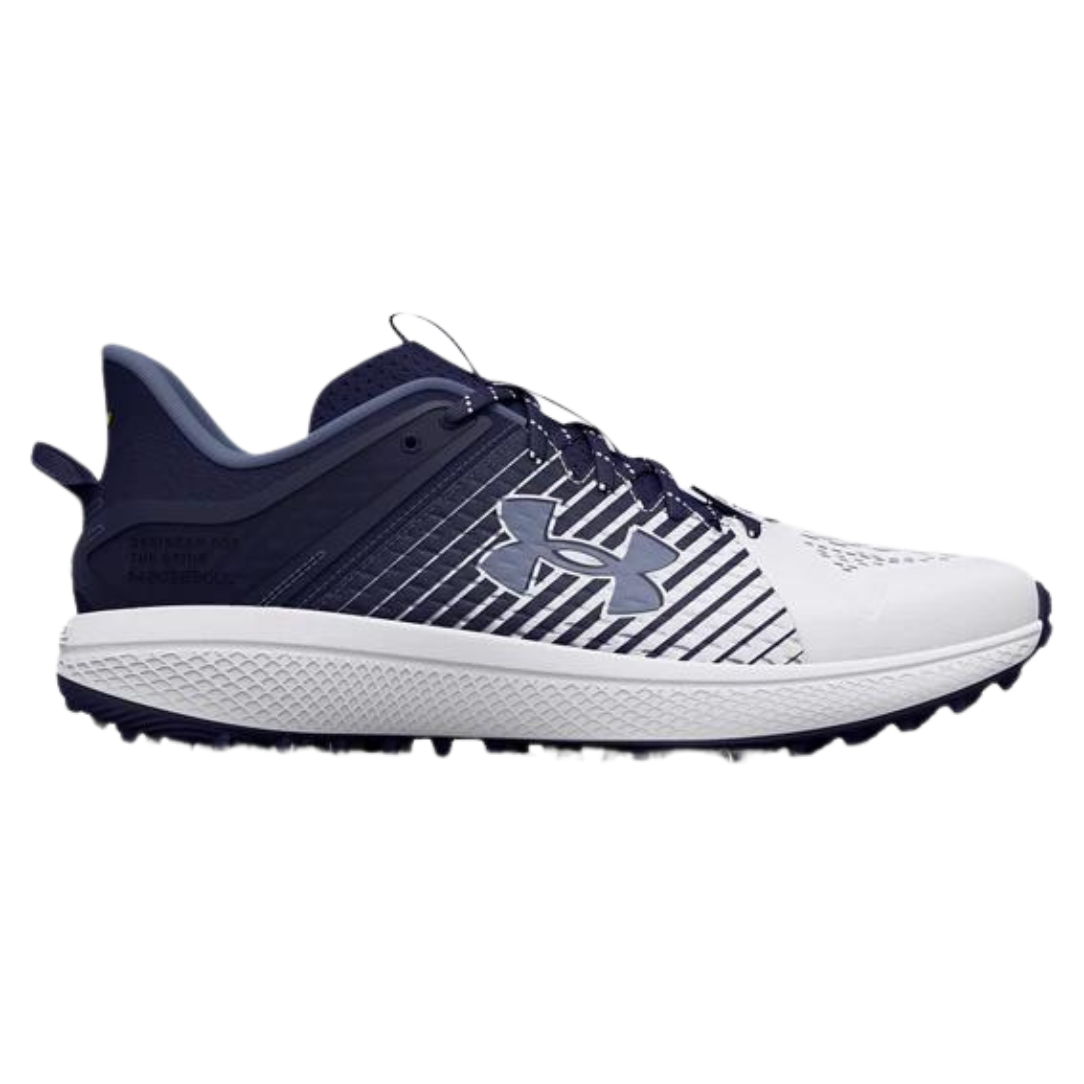 Under Armour Yard Turf Football Cleats - Navy Blue (3025593-400) for Men's Soccer, Football & Training on Artificial Turf