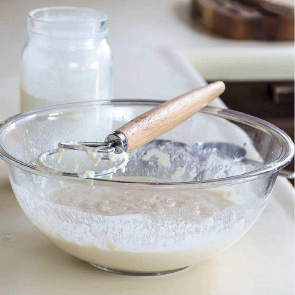 Premium Stainless Steel Danish Dough Whisk - 13