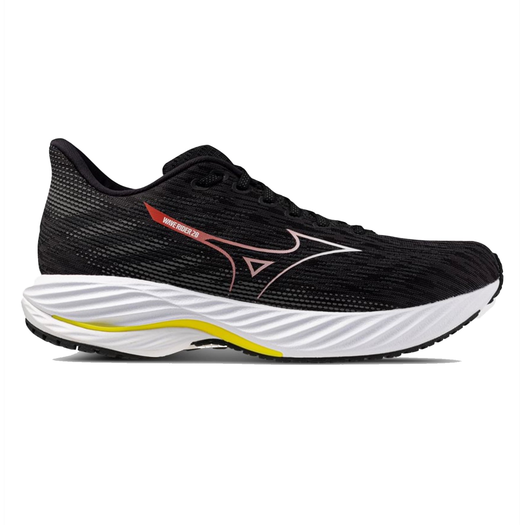Mizuno Wave Rider 28 Wide Running Shoes for Men - Lightweight Cushioned Sneakers for Long Distance Training & Marathon Racing