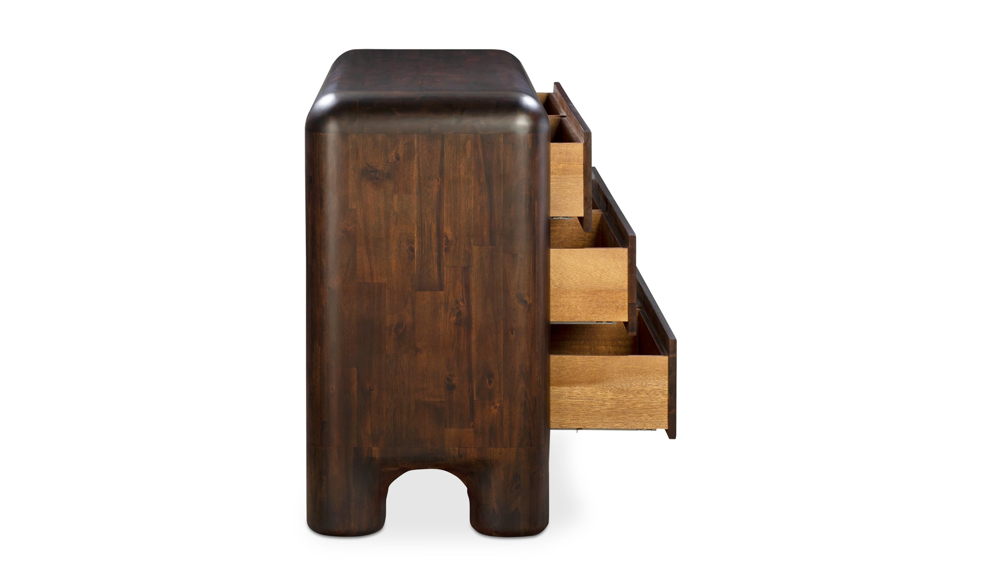 Rowan Dresser - Modern 6-Drawer Wooden Chest for Bedroom & Living Room - Perfect for Storage & Organization | Home & Office Use