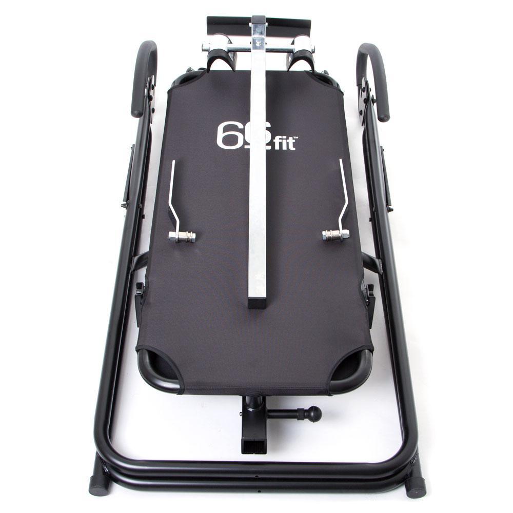 66Fit Professional Inversion Table for Back Pain Relief - Heavy Duty Home Gym Equipment for Spinal Decompression Therapy - Perfect for Yoga, Chiropractic Care & Home Workouts