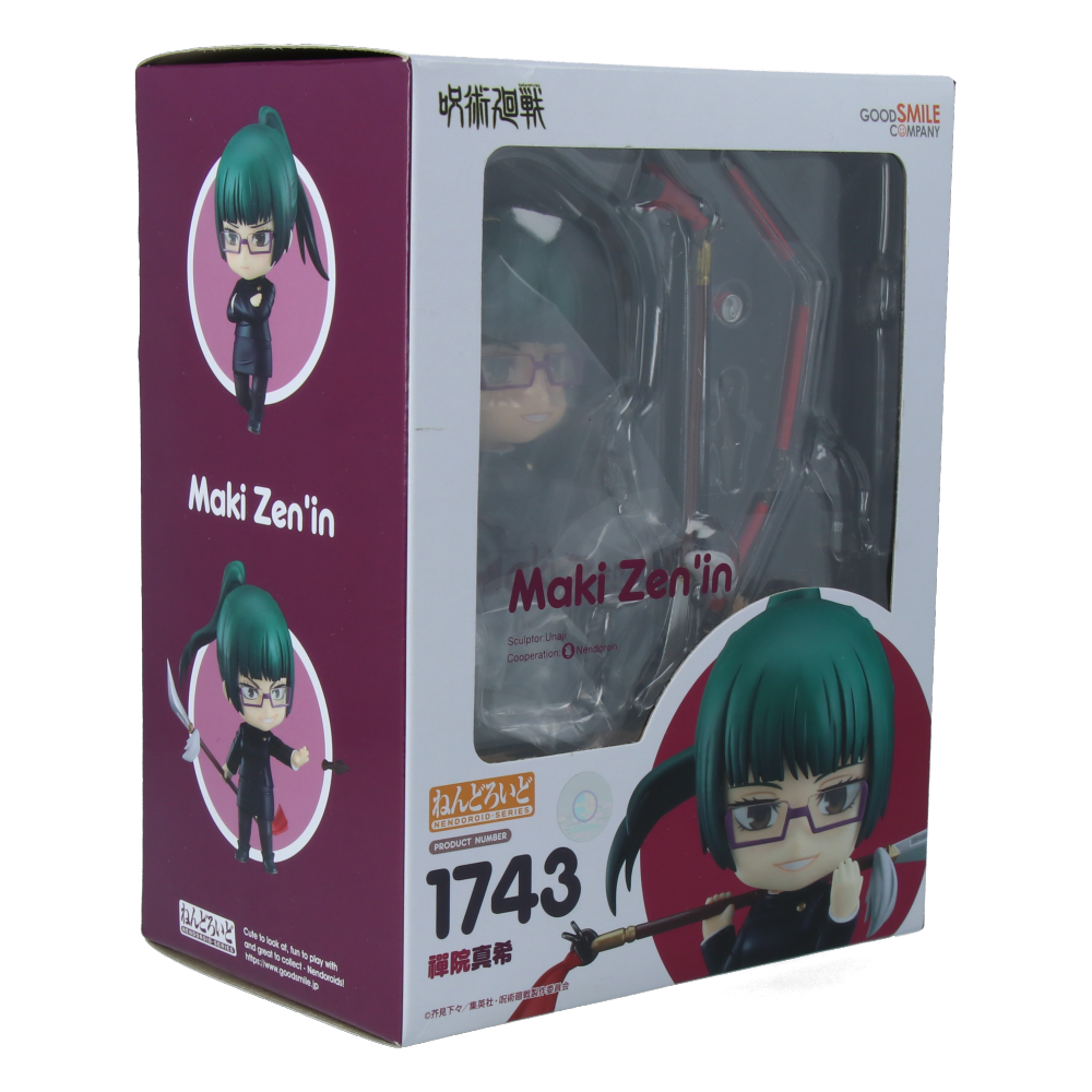 Nendoroid Maki Zen'in Action Figure - Jujutsu Kaisen Anime Collectible for Display & Cosplay | Perfect for Anime Fans, Gift Giving & Shelf Decoration