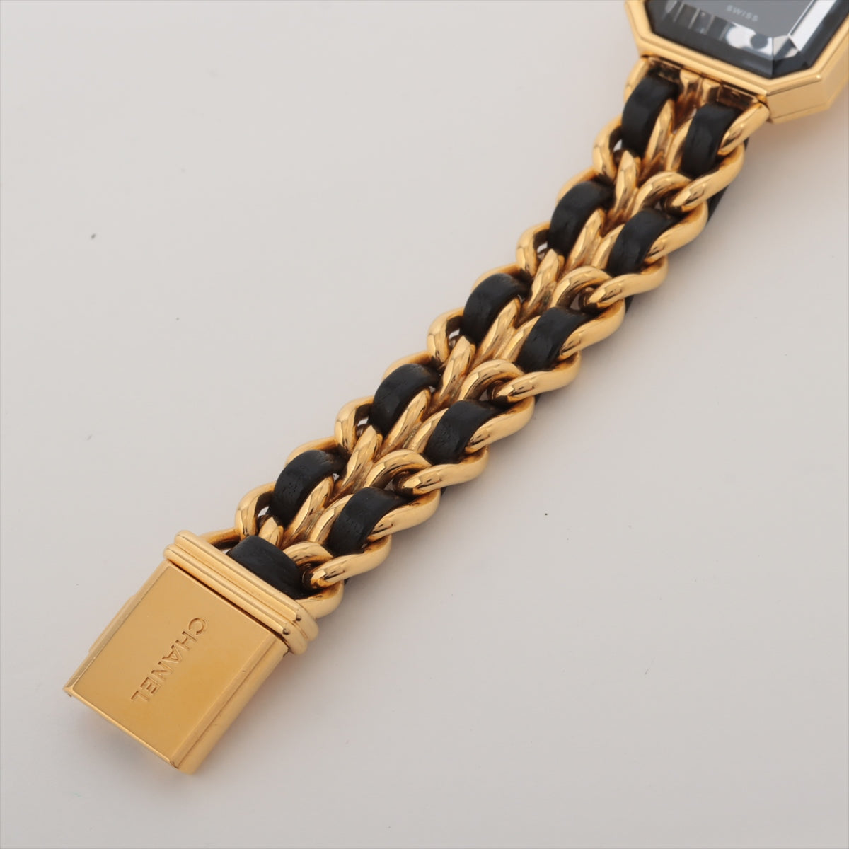 Chanel Première Gold and Black Luxury Women's Watch - Elegant Timepiece for Business, Parties & Special Occasions