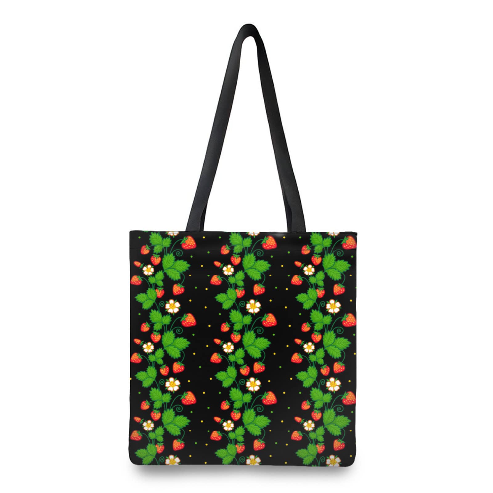 Strawberry Fruit Tote Bag for Women & Men - Gift & Shopping