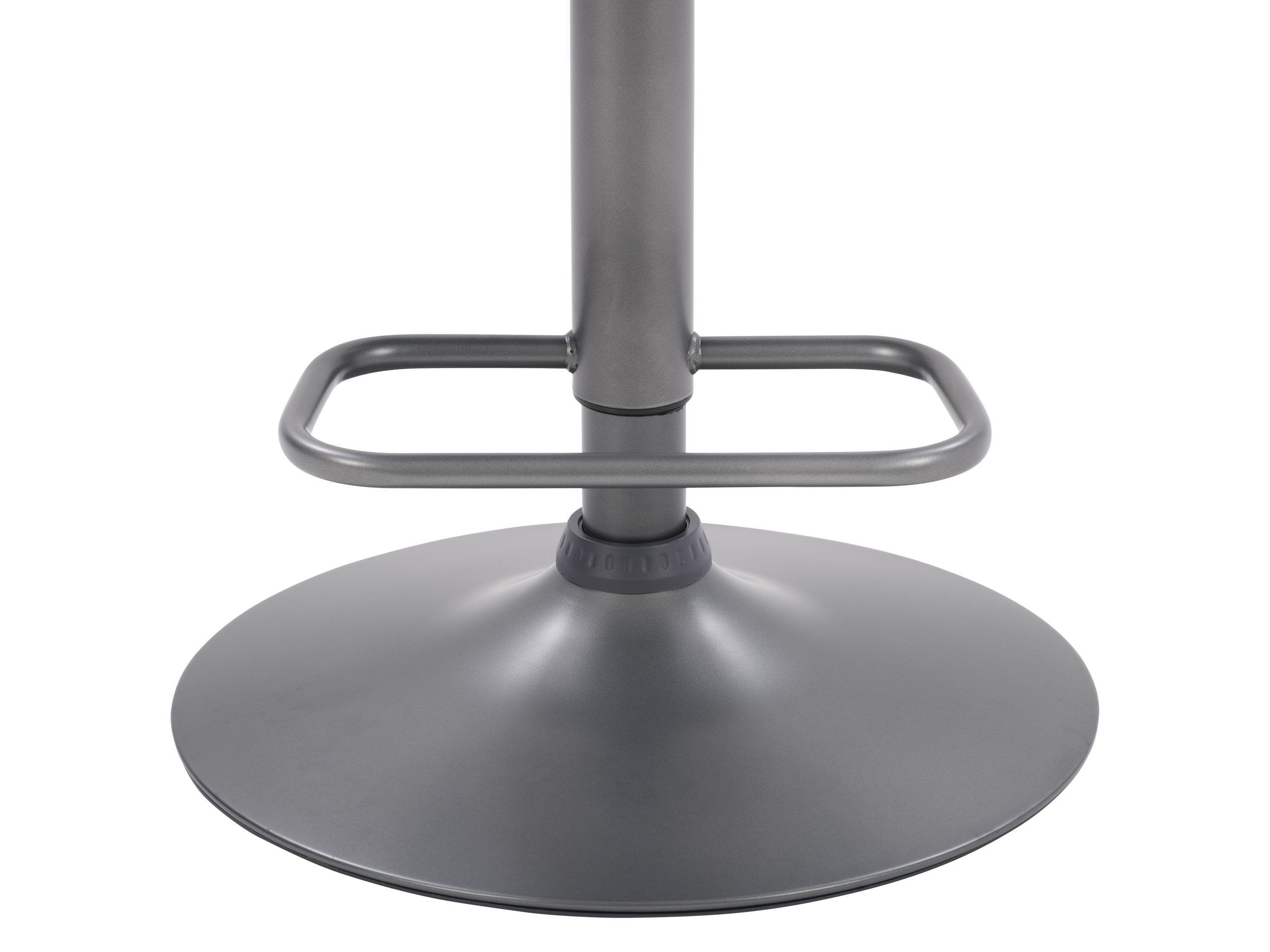 2 Pack Grey Swivel Bar Stools - Adjustable Height Modern Kitchen Island Stools for Dining Room, Breakfast Nook & Home Bar