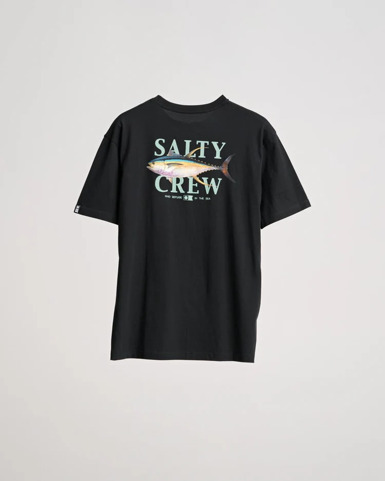 Salty Crew Yellowfin Premium T-Shirt for Men - Comfortable Fishing & Outdoor Performance Shirt - Perfect for Boating, Beach & Summer Activities