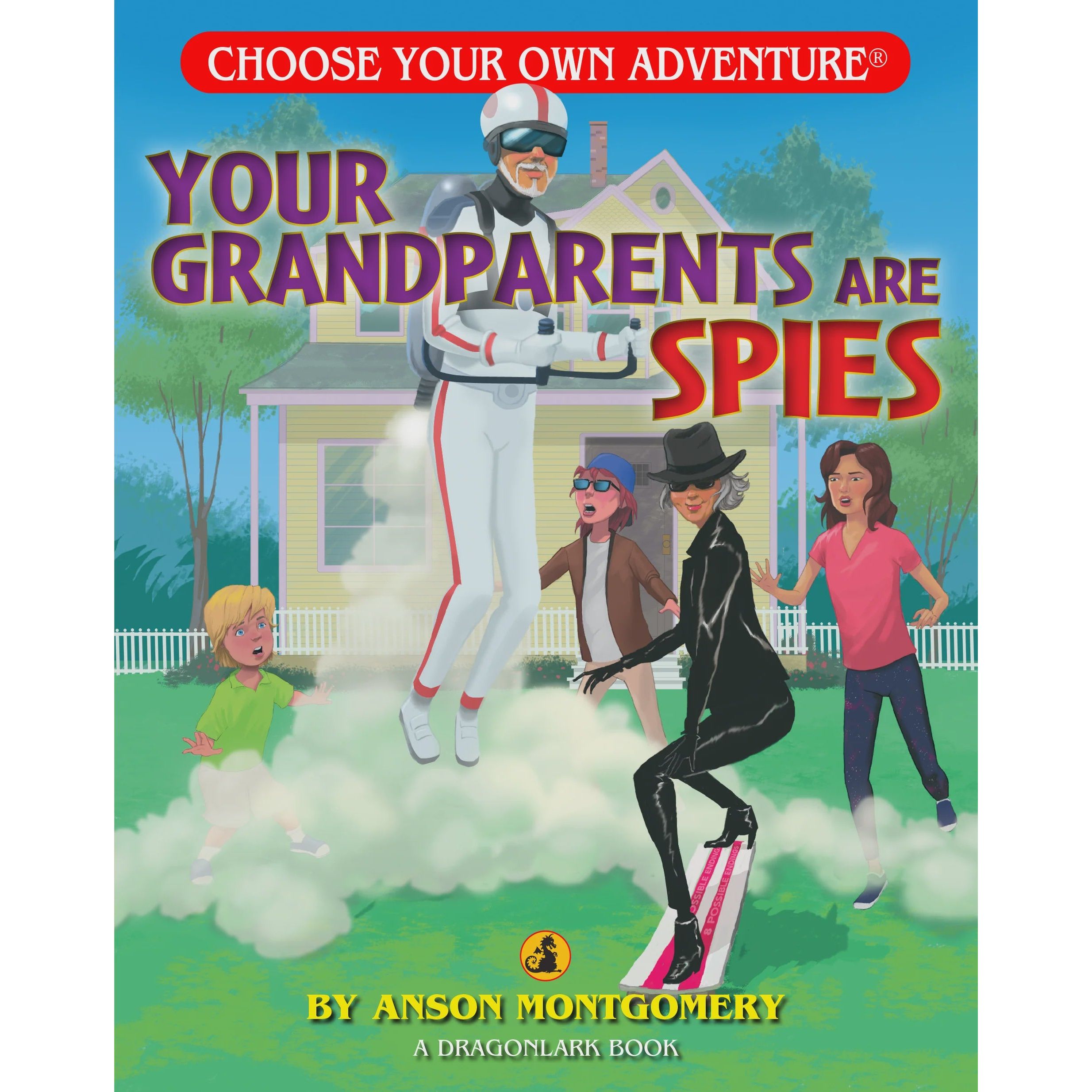 CYOA Your Grandparents Are Spies - Interactive Adventure Book for Kids | Choose Your Own Story Game | Family Game Night & Reading Fun