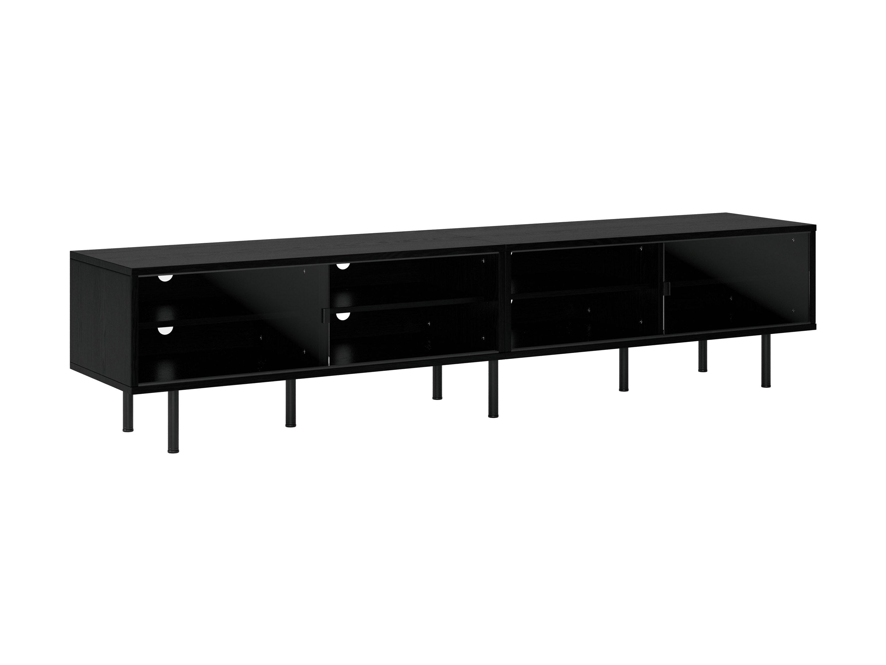 Modular TV Stand for TVs up to 110 Inches - Sturdy Entertainment Center with Adjustable Shelves for Living Room, Bedroom & Home Theater Setup