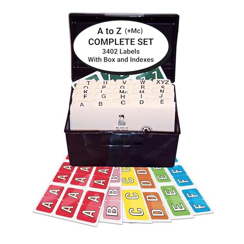 Set A-z, Complete With Filebox/Indexes