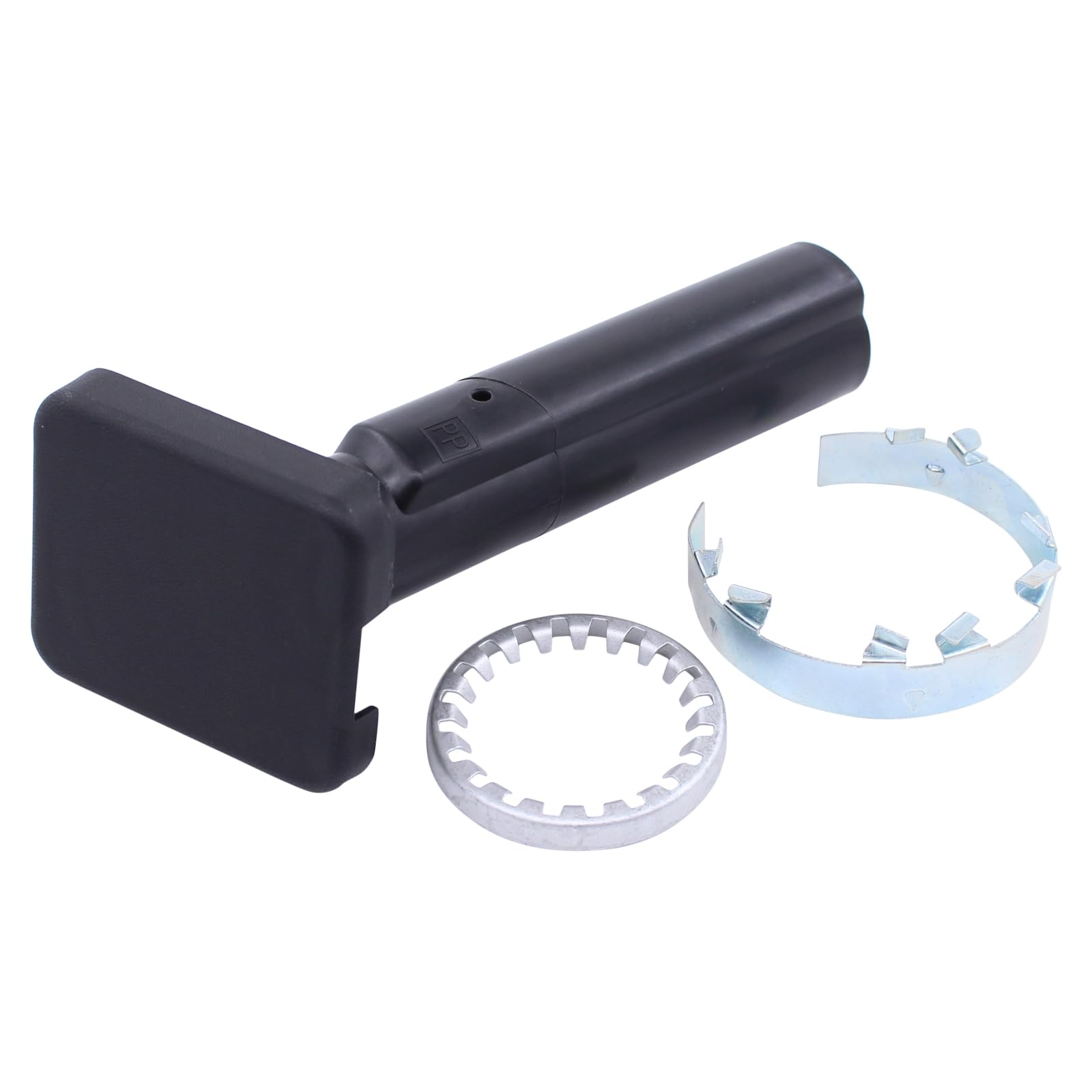 MOTOKU Spare Tire Carrier Lock Cover & Case Retainer Ring for Chevy Silverado 1500 2500HD 3500HD GMC Sierra 1500 2500HD 3500HD (1999-2014 Models) - Durable Protection Against Theft & Weather - Perfect for Off-Roading, Camping & Truck Accessories