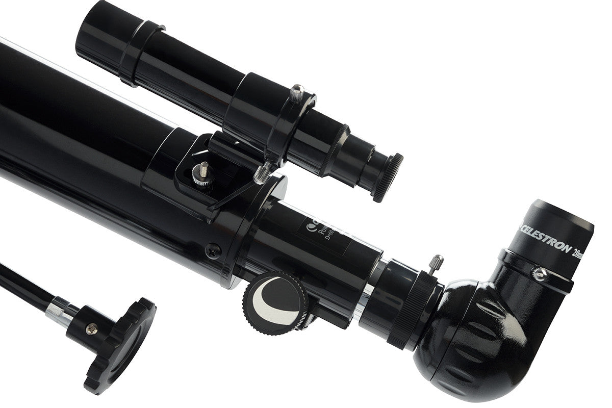 PowerSeeker 60EQ Telescope - 70mm Aperture Refractor Telescope for Beginners with EQ Mount & Tripod - Perfect for Stargazing, Moon Observation & Astronomy Learning
