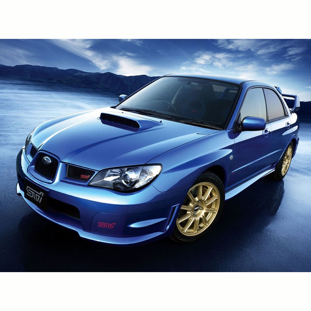 Subaru OEM BBS 17 x 8 Inch Alloy Wheel for 2005-2007 STI - Perfect for Performance Upgrades & Street Racing