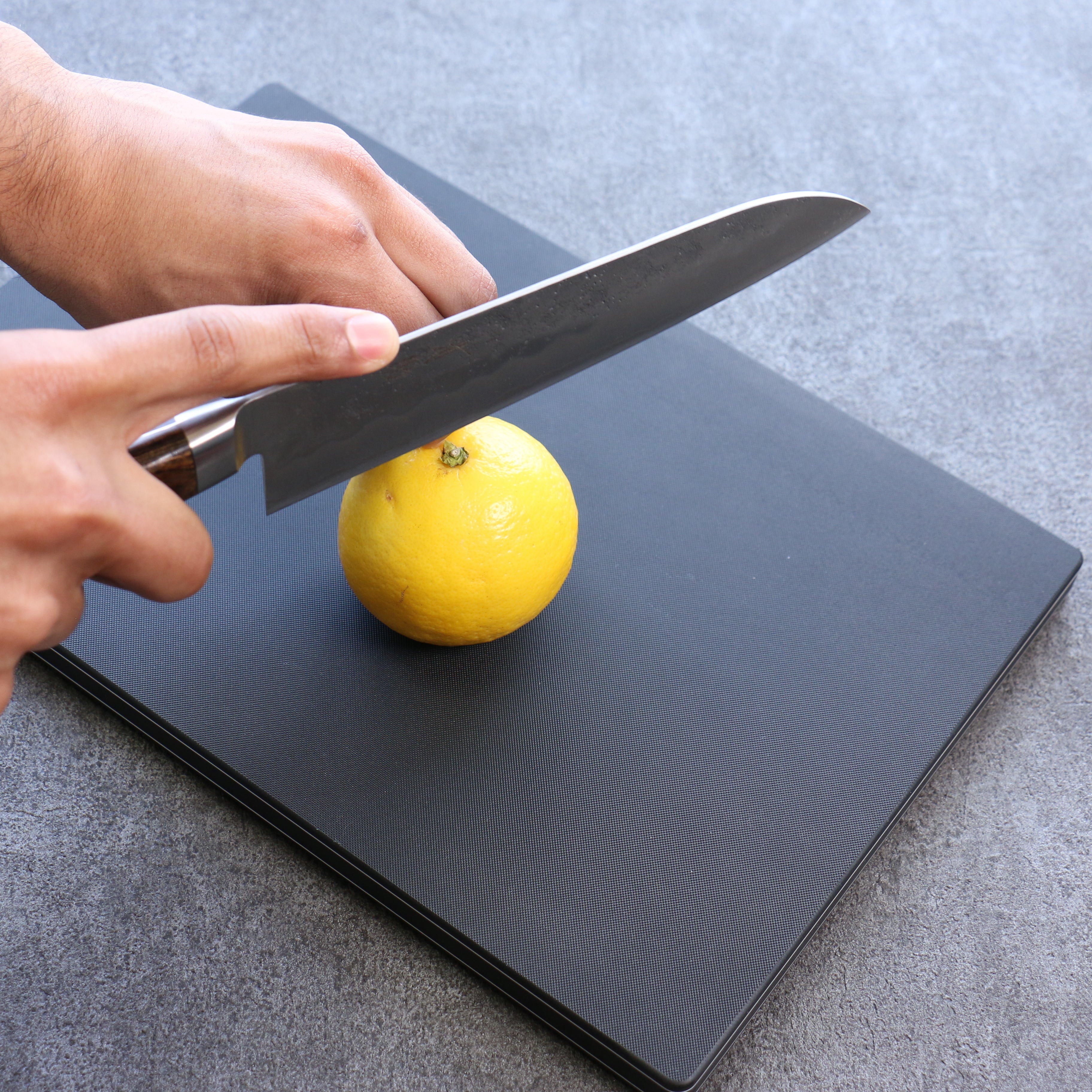 Hasegawa Pro PE Lite Black Cutting Board 15.35