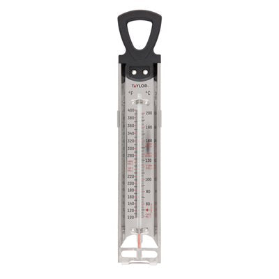 Taylor Candy & Deep Fry Thermometer - 100°F to 400°F Digital Cooking Thermometer for Candy Making, Frying, Baking & Oil Temperature Monitoring
