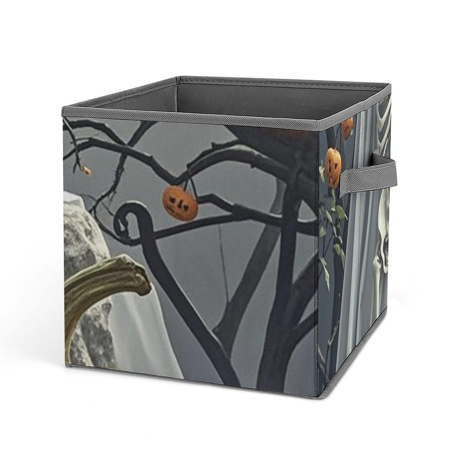 Large Collapsible Storage Bin with Handles - 10.6