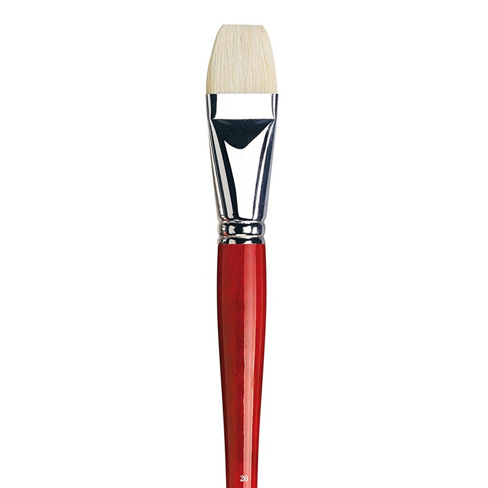 Da Vinci Maestro Series 2 Chungking Bristle Paint Brushes - Size 20 Bright for Oil & Acrylic Painting - Perfect for Fine Art, Canvas & Portrait Work