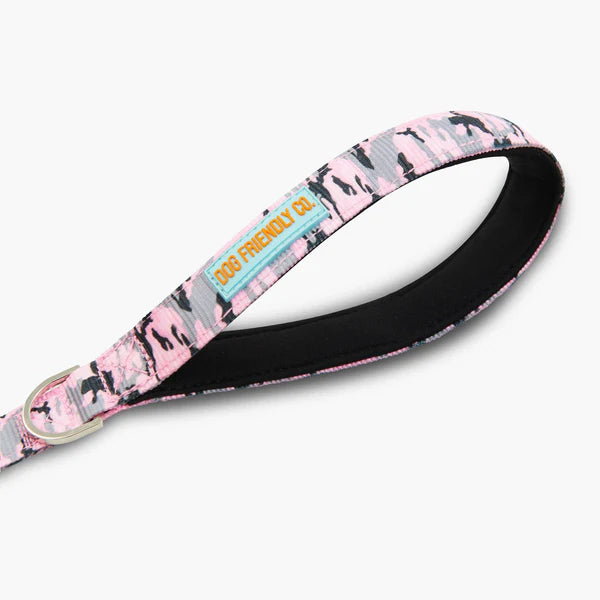 Premium Pink Camo Dog Leash - Strong & Durable Classic Dog Lead for Small & Medium Dogs - Perfect for Walking, Training & Outdoor Adventures