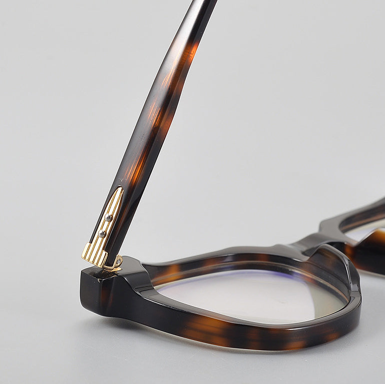 Stylish Acetate Round Glasses Frames MS JMMPD03 - Lightweight & Durable Eyewear for Women & Men - Perfect for Reading, Fashion & Everyday Wear