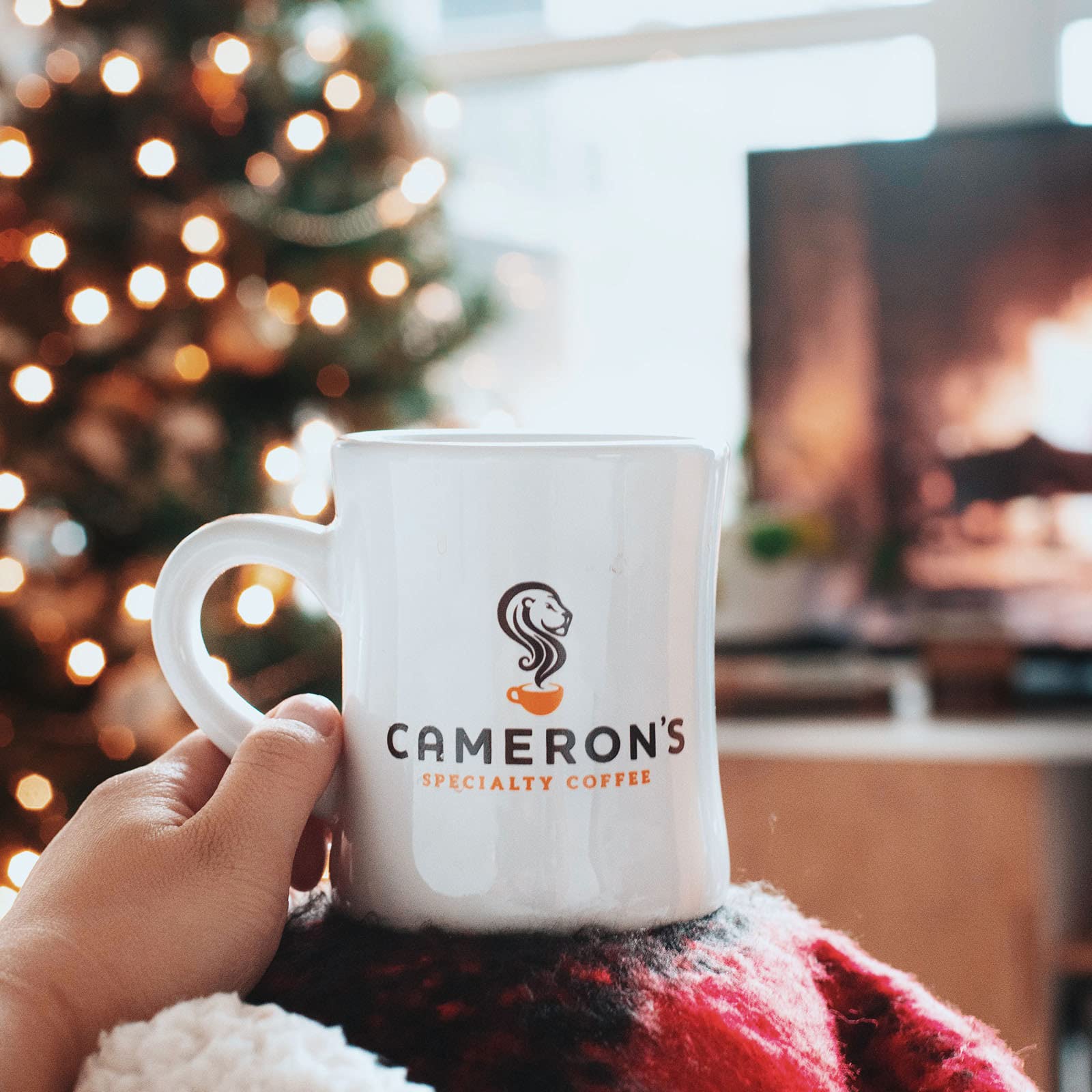 Premium Cameron's Holiday Roasted Ground Coffee - Pumpkin Spice Flavored, 12oz Bag | Perfect for Fall Mornings, Thanksgiving Gatherings & Cozy Winter Evenings