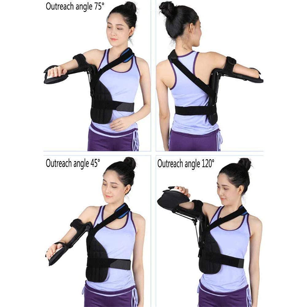 Shoulder Abduction Immobilizer Brace for Broken Arm, Fractured Bones & Dislocated Shoulder - Post-Surgery Support for Men & Women - Universal Fit for Injury Recovery & Daily Comfort