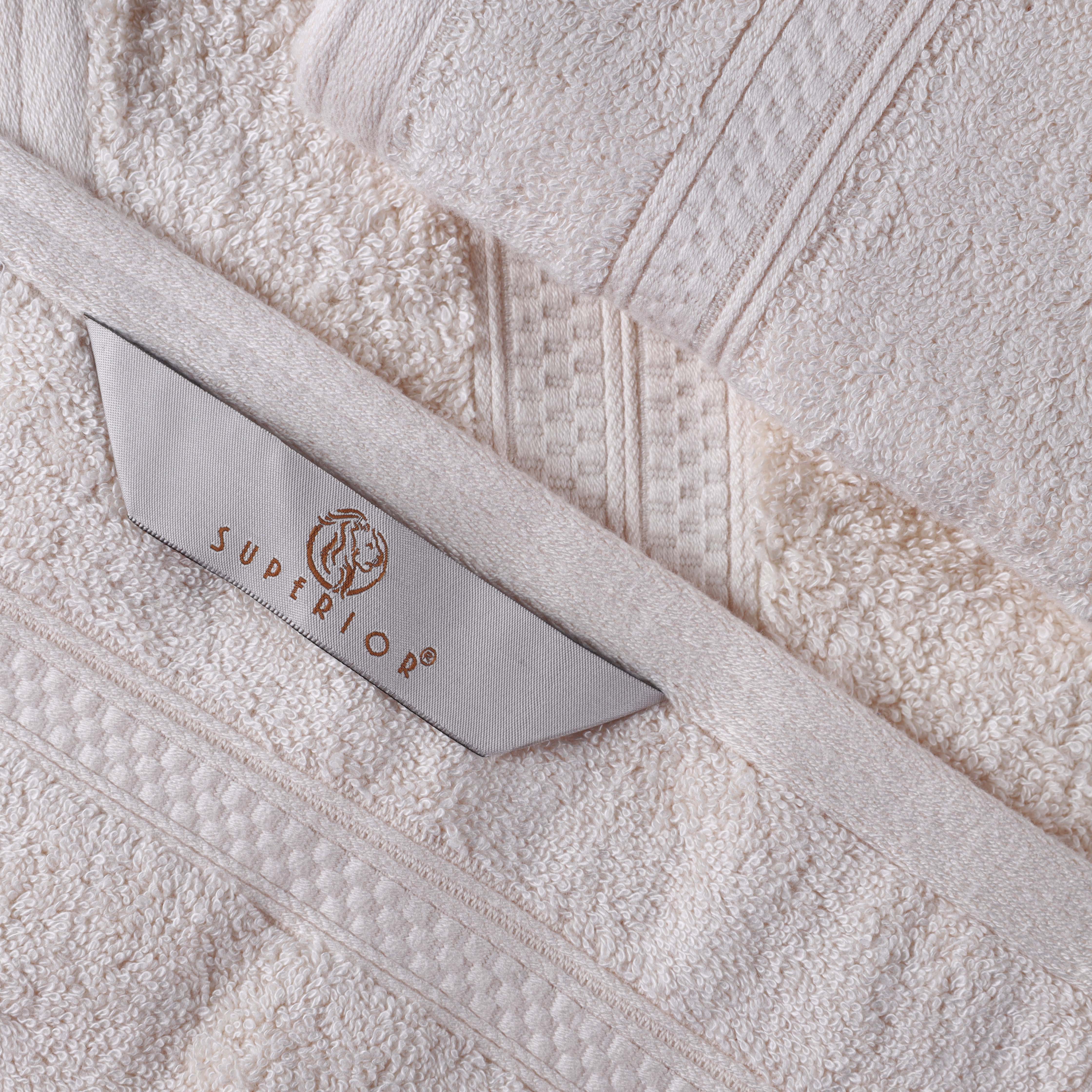 12-Piece Rayon Bamboo Blend Face Towel Set | Soft & Absorbent | Perfect for Spa, Gym & Travel