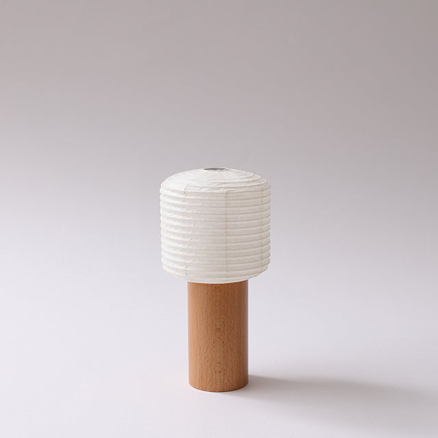 Yame Lantern Square - Traditional Japanese Chochin Paper Lantern for Home Decor, Tea Ceremony & Zen Garden Ambiance