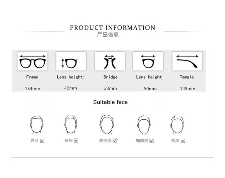 Unisex Full Rim Round Screwless Titanium Eyeglasses 9893 - Lightweight & Durable Titanium Frame for Men & Women - Perfect for Reading, Work & Everyday Wear