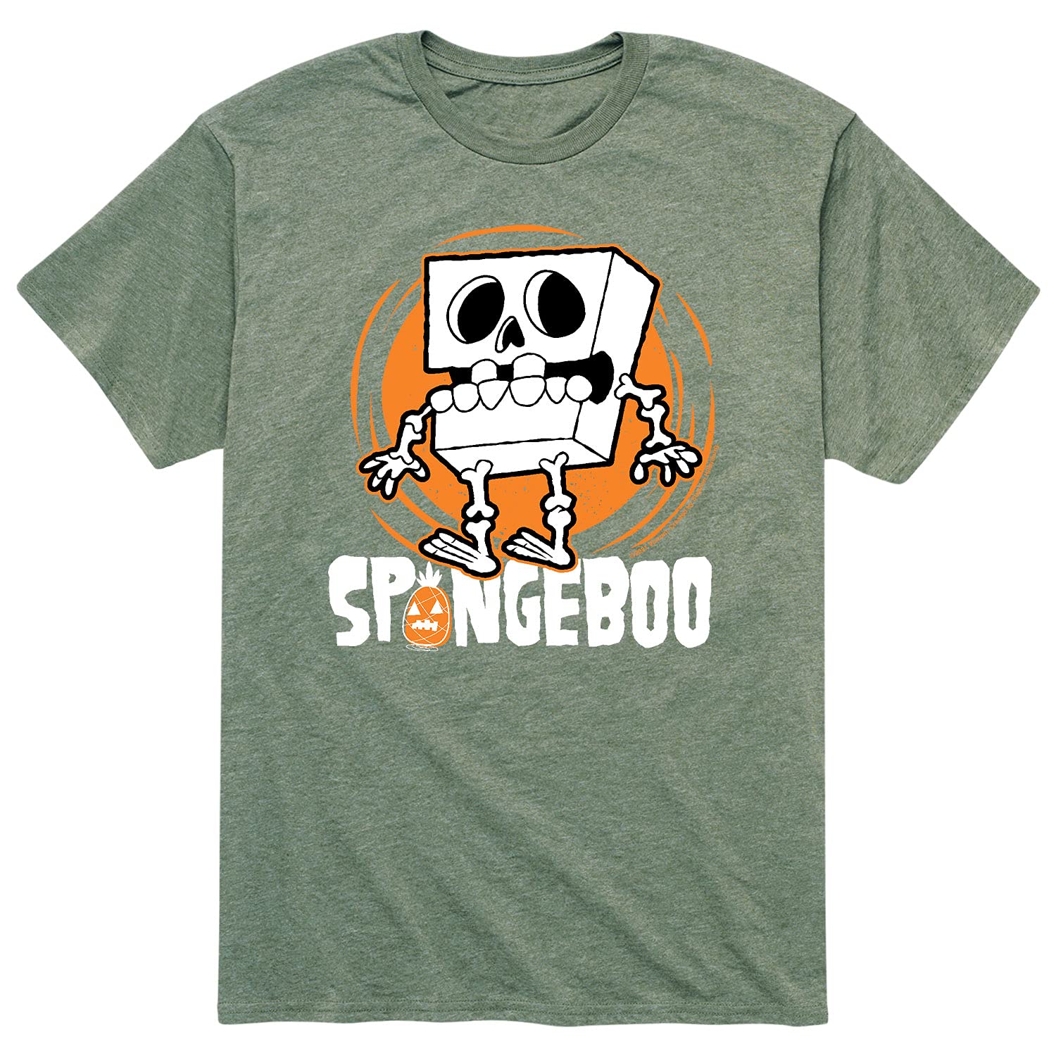 HYBRID APPAREL Spongebob Squarepants Graphic T-Shirt for Men - Soft Cotton Short Sleeve Tee - Funny Cartoon Character Shirt - Perfect for Casual Wear, Cosplay & Spongebob Fans