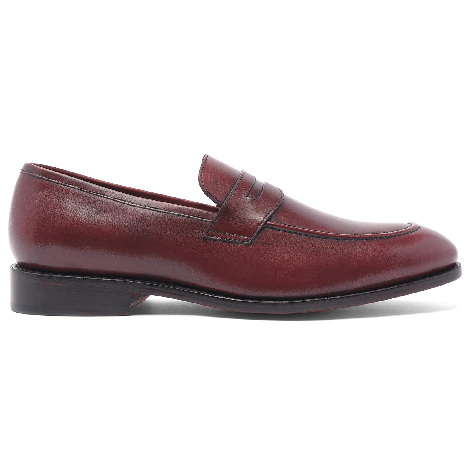 Anthony Veer Gerry Penny Loafers for Men - Premium Goodyear Welt Construction with Ortholite® Comfort Footbed & Recraftable Leather Outsole - Ideal for Business, Casual & Travel Wear