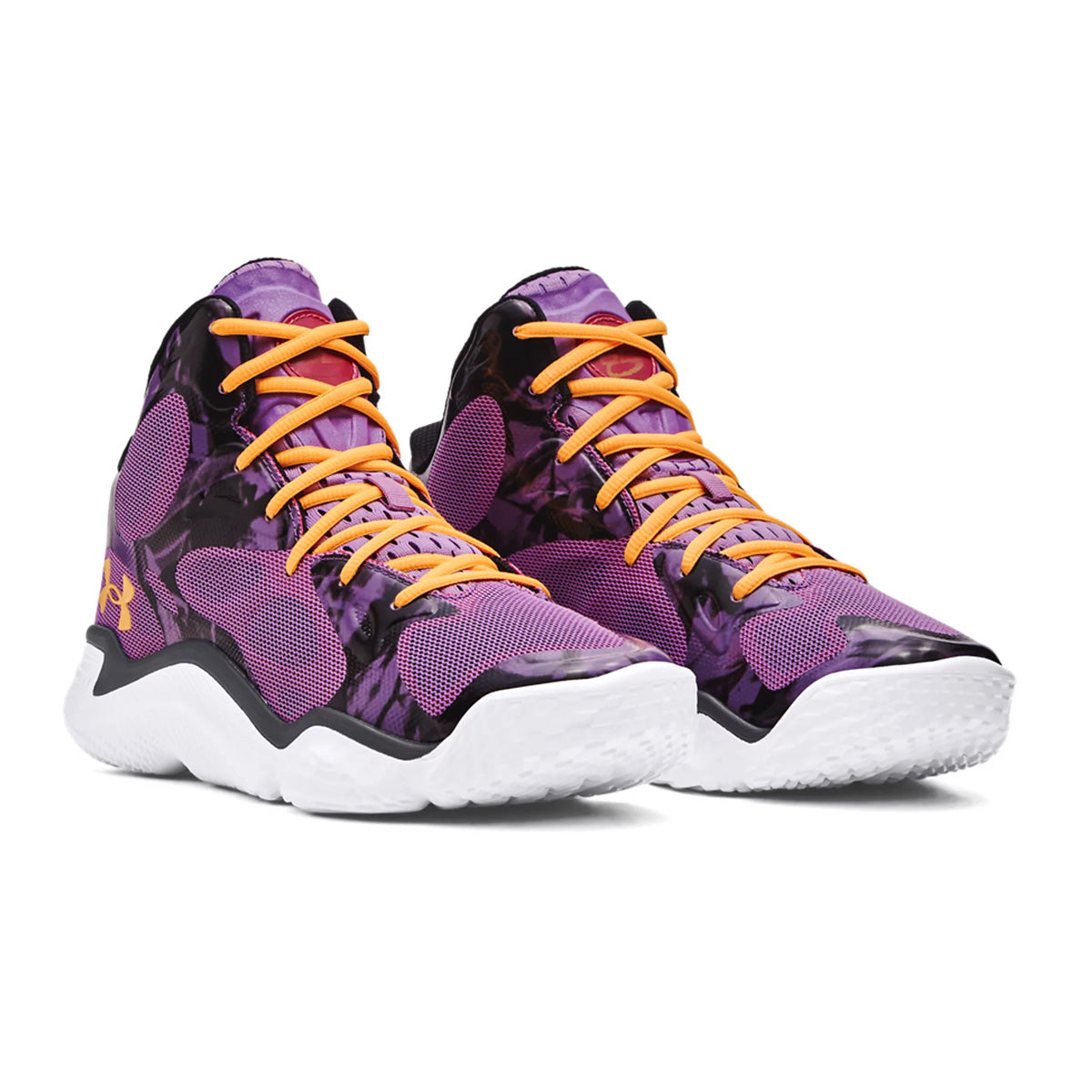 Curry Spawn Flotro 'Provence Purple' Basketball Shoes - Men's High-Performance Sneakers for Court & Street Wear | Perfect for Basketball Games, Training & Casual Style