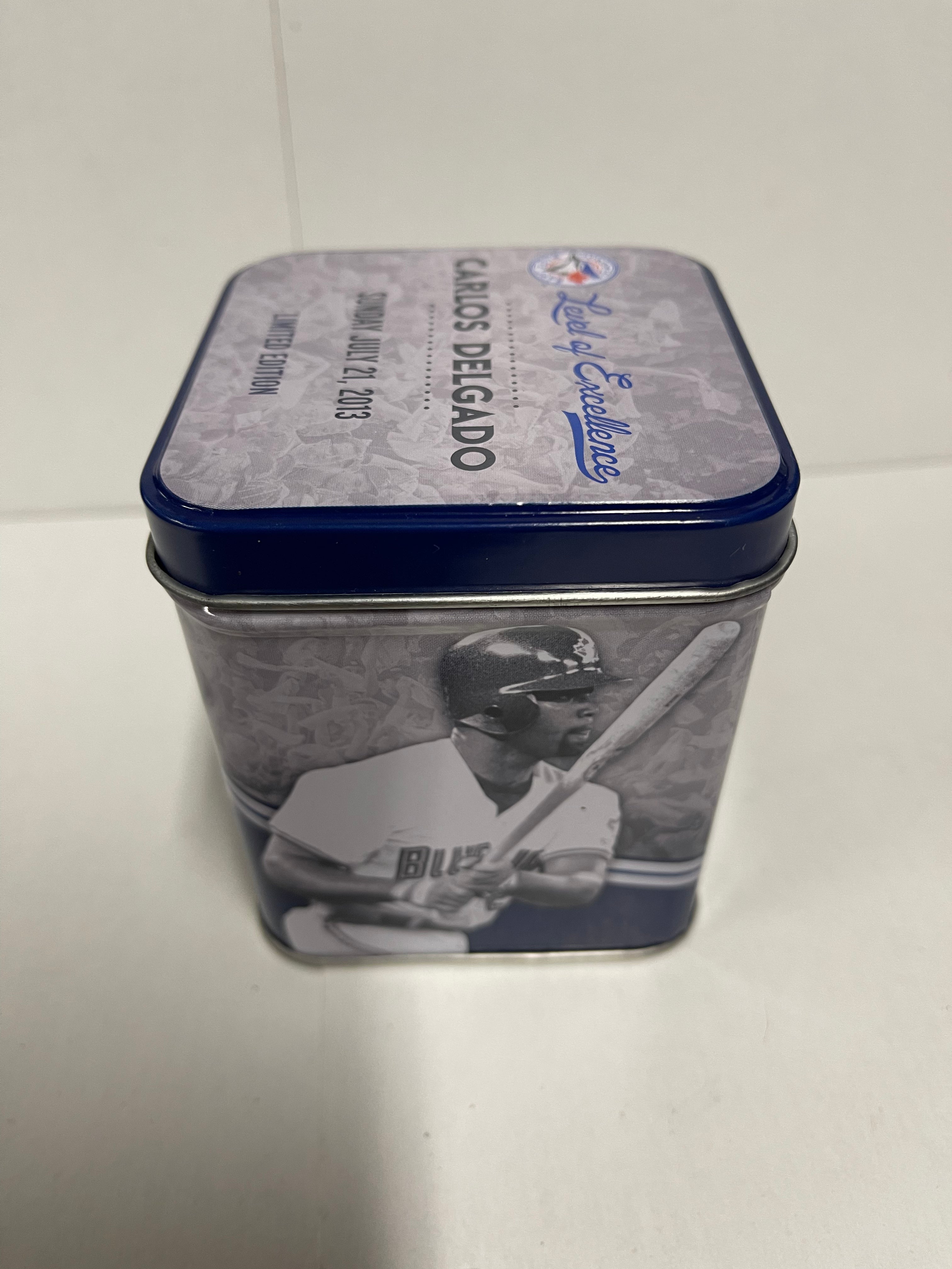 Carlos Delgado Limited Edition 2013 Toronto Blue Jays Baseball - Perfect for Collectors, Fans, and Sports Memorabilia Displays