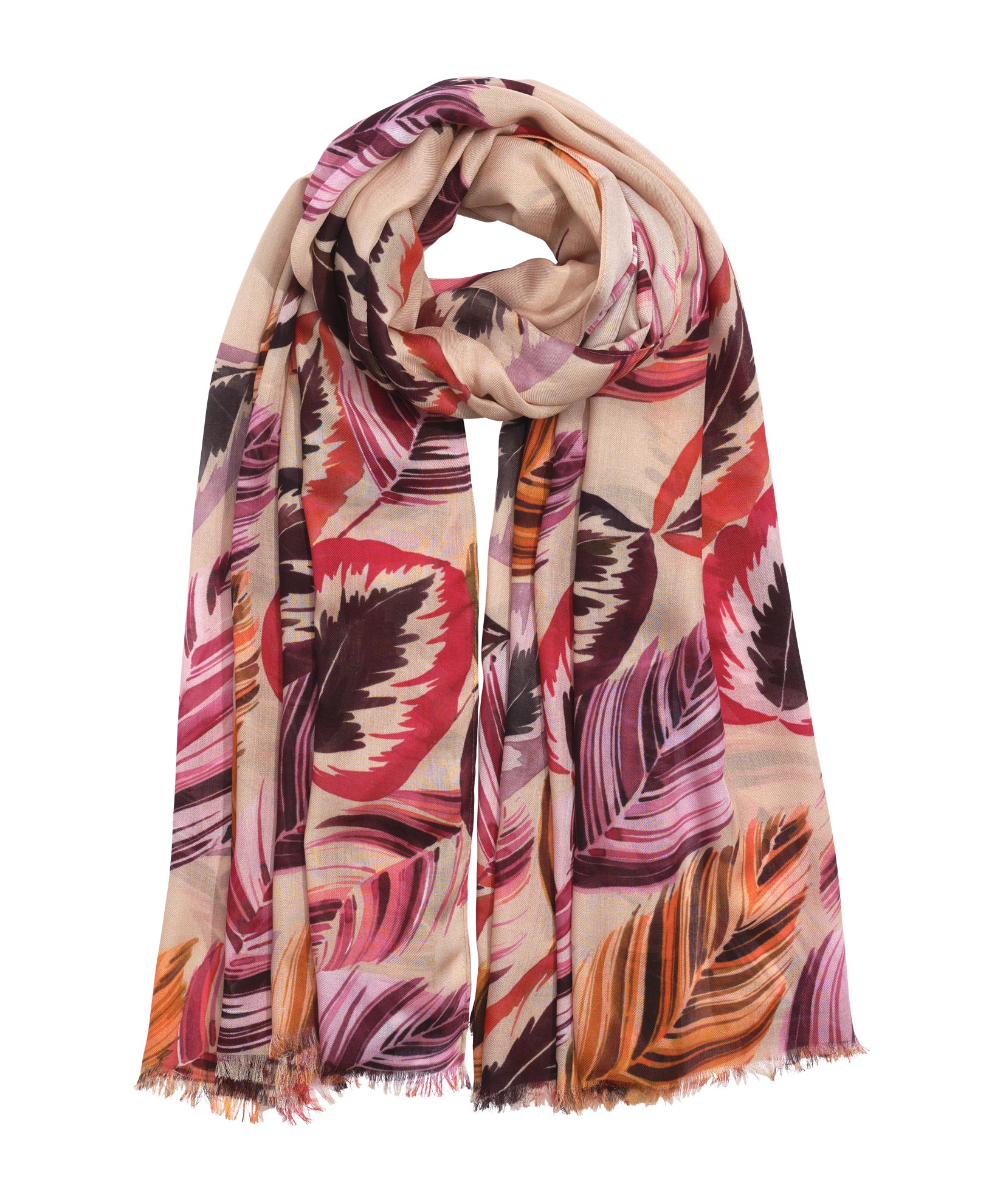 Falling Leaves Wrap - Lightweight & Stylish Shawl for Women | Perfect for Autumn, Winter, and Special Occasions | Cozy Home, Office, and Outdoor Wear
