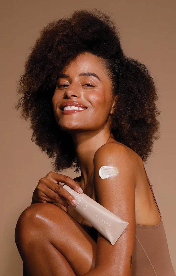 Airyday Golden Shimmer Body SPF50+ Sunscreen Lotion - 125ml Dreamscreen for Glowing Summer Skin | Beach, Pool & Outdoor Protection