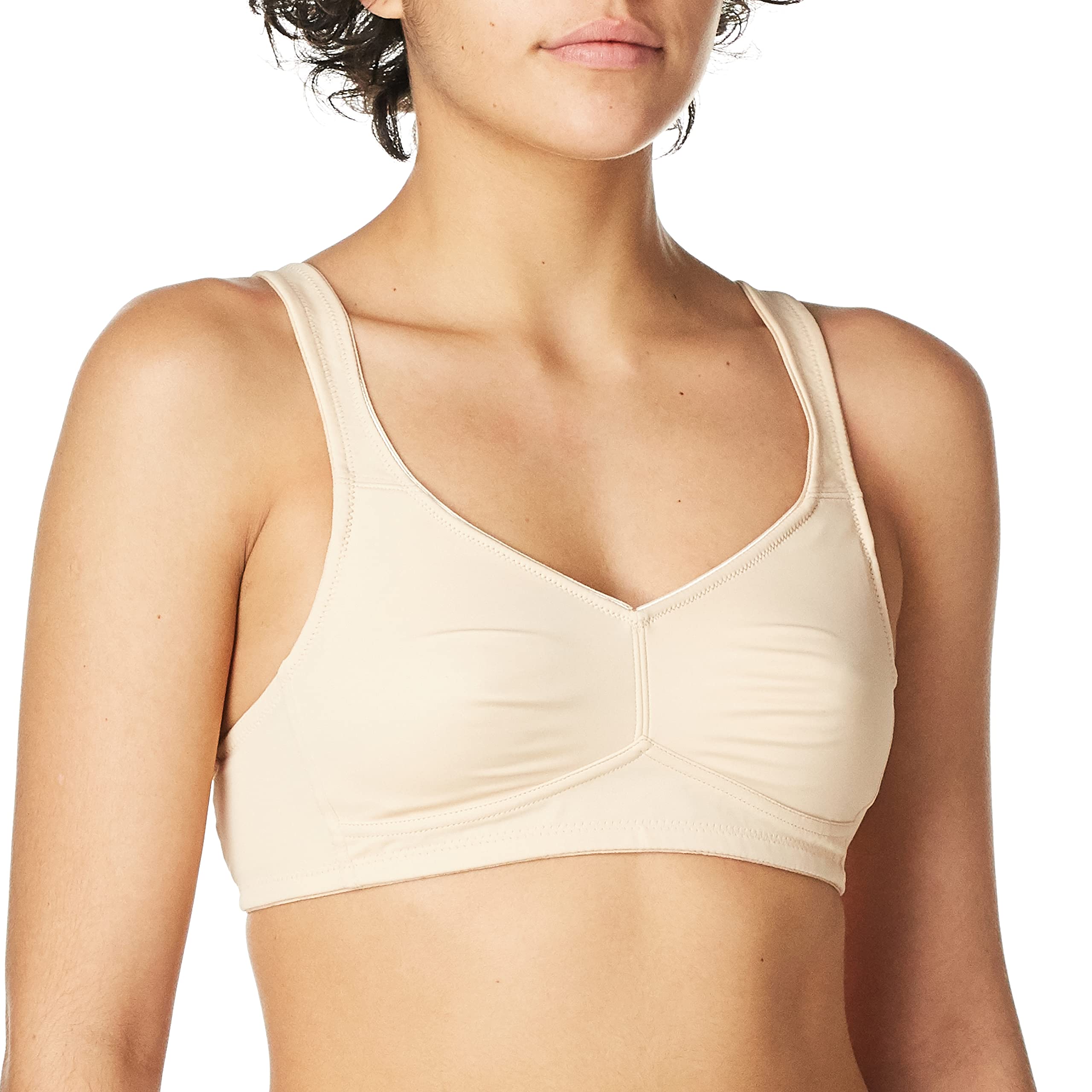 Amoena Women's Marlena Seamless Wire Free Bra - Comfortable Post-Surgery & Everyday Wear Support Bra for Breast Cancer Survivors