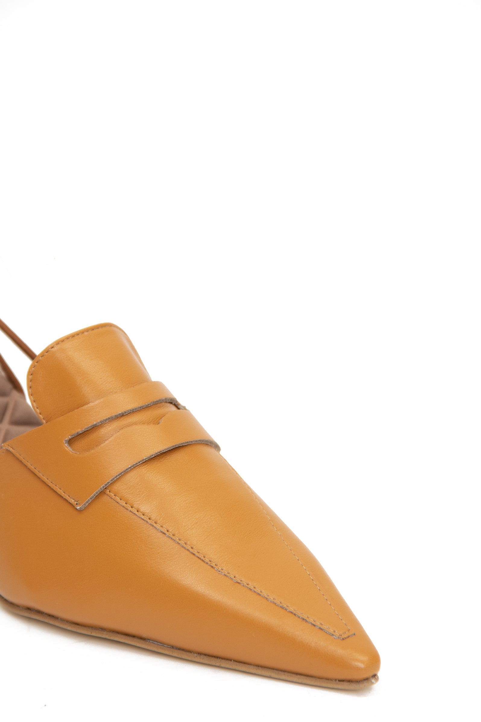 Grace Vegan Nappa Leather Kitten Heels for Women - Comfortable Brown Low Block Heels | Perfect for Office, Wedding & Casual Outfits