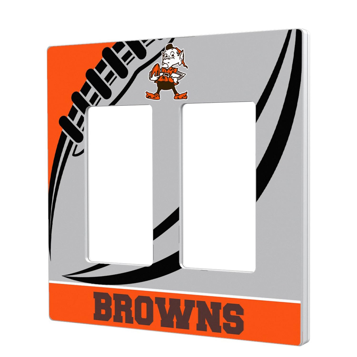 Chicago Cardinals NFL Team Double Rocker Light Switch Plate Cover - Vintage Passtime Design for Home, Office & Game Room Decor