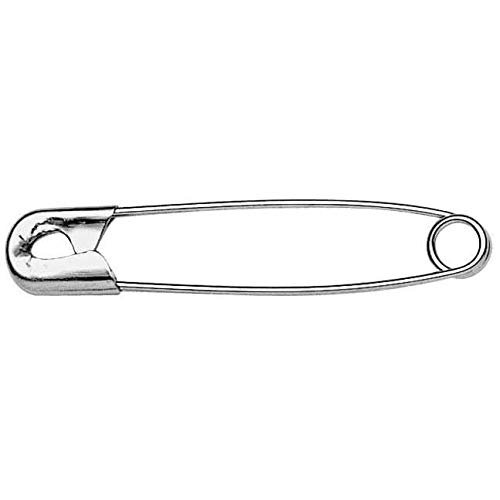 Prym 38mm Safety Pins - 1000 Pack Steel Silver for Sewing, Crafts & DIY Projects | Heavy Duty Fasteners for Fabric, Quilting & Clothing Repair
