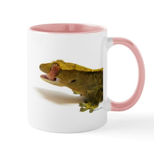 White/Pink Inside - Crested Gecko Eye Lick Mug