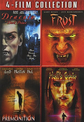 Dracula: The Dark Prince, Frost: Portrait of a Vampire, Premonition & Hell's Gate - 4 Movie Horror Collection by Lionsgate | Vampire Thrillers & Supernatural Suspense Films for Halloween Movie Nights
