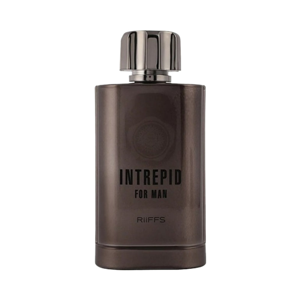 Intrepid Eau de Parfum for Men - 3.4oz/100ml Luxury Cologne - Long Lasting Fragrance with Woody & Spicy Notes - Perfect for Date Night, Office & Special Occasions