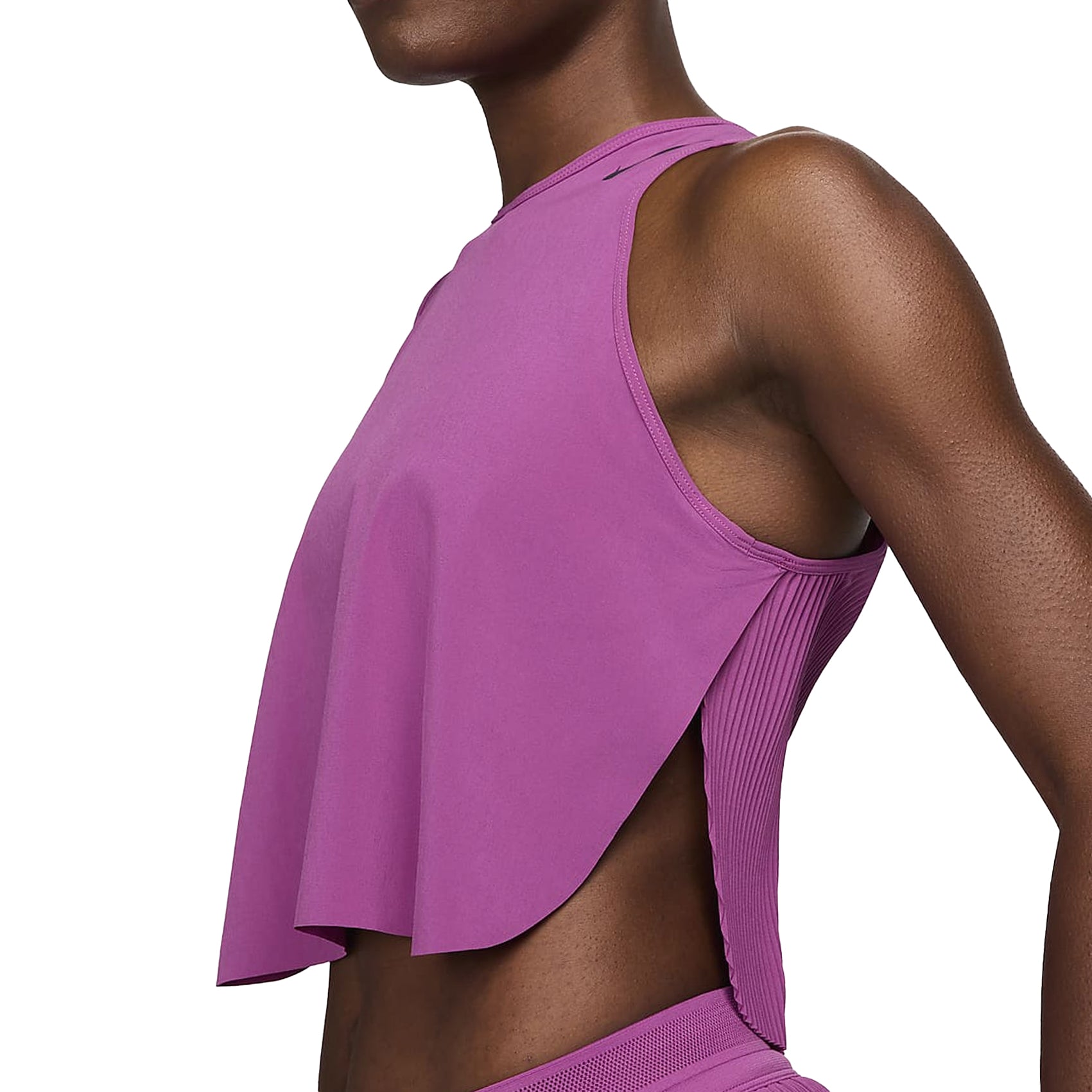 Nike AeroSwift Dri-FIT ADV Women's Cropped Running Tank Top - Lightweight Moisture-Wicking Workout Shirt for Running, Yoga & Gym Training