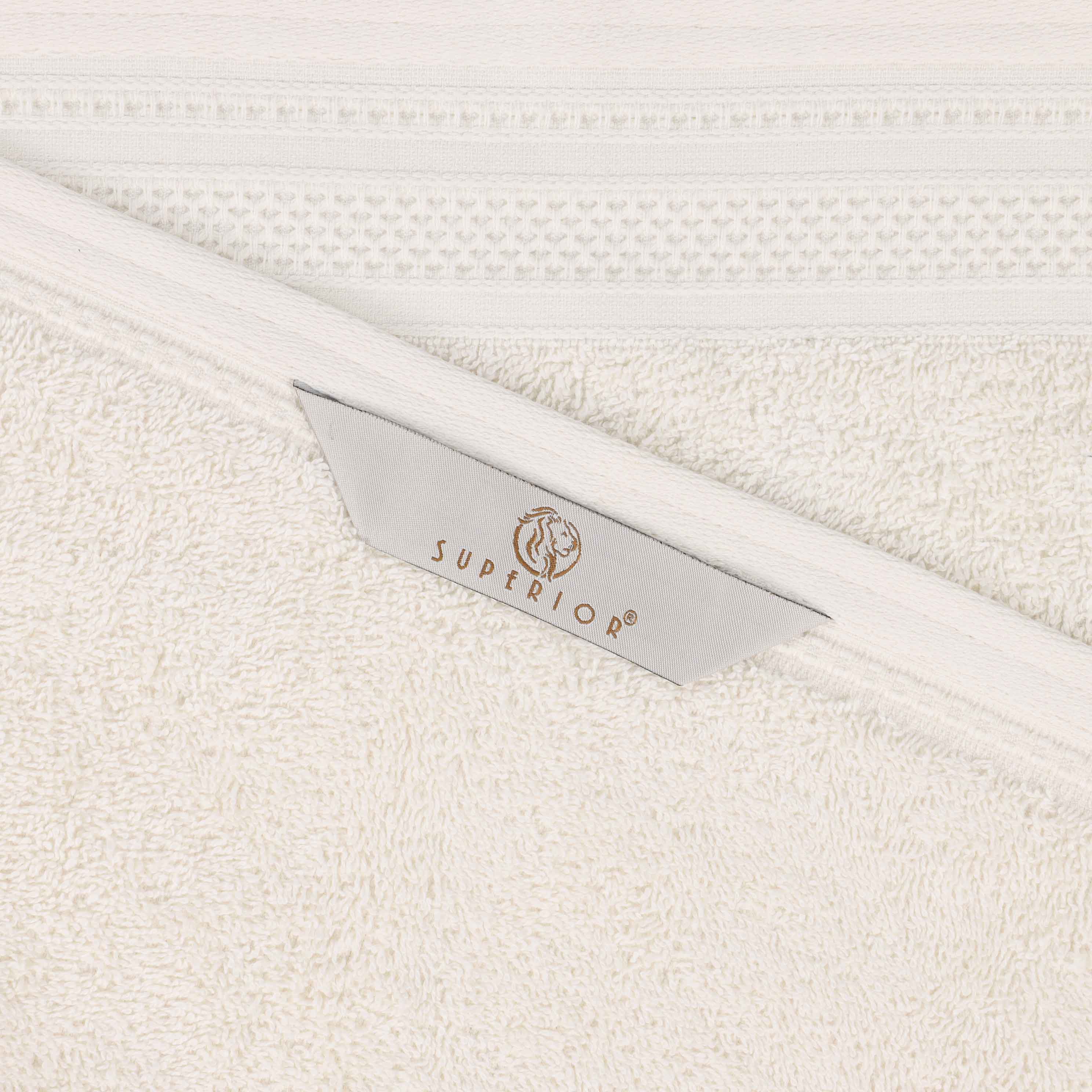 Premium Honeycomb Waffle Weave Cotton Bath Towels Set of 2 - Ultra Soft & Absorbent Luxury Bath Sheets for Spa, Hotel & Home Use