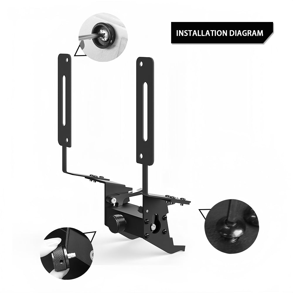 Premium Anti-Theft License Plate Holder for 2025+ Tesla Model Y Juniper | Custom Fit No-Drill Installation | US & Canada Version | Secure Parking & Car Protection