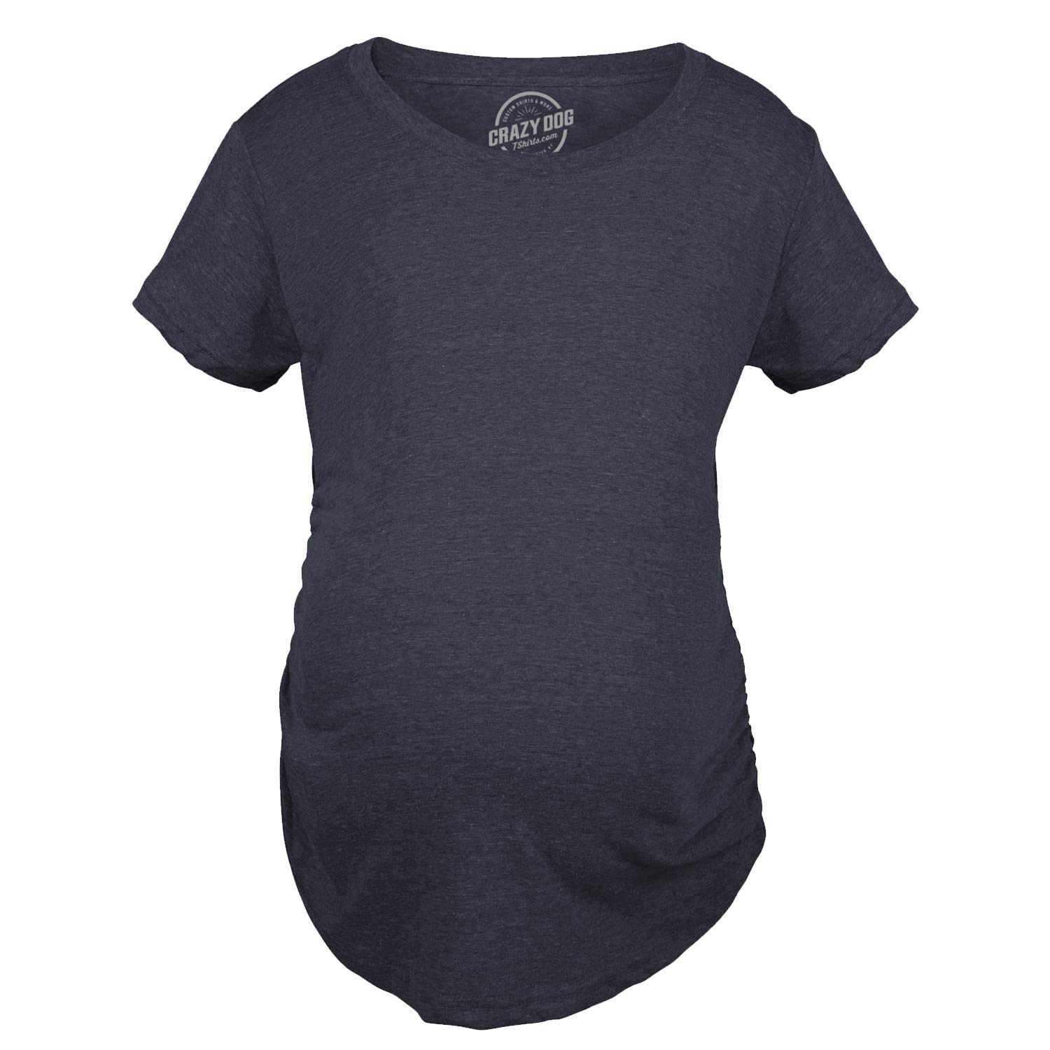 6 Pack Maternity Shirts - Soft & Comfortable Pregnancy Tees for Women, Fitted Stretch Cotton Tops for Everyday Wear, Nursing & Maternity Clothes
