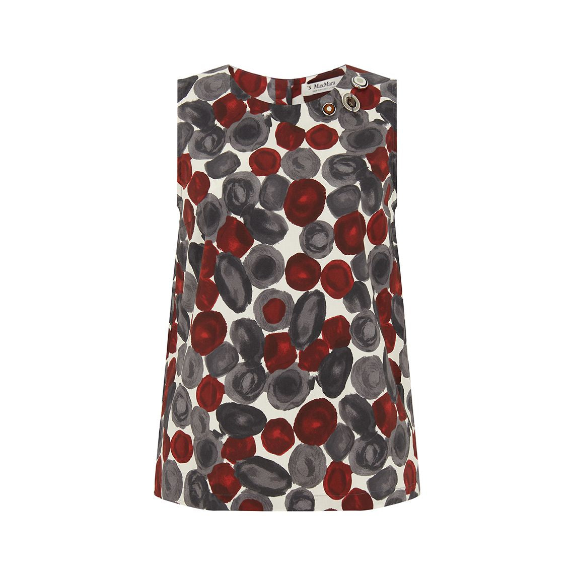 Marta Women's Marble Print Cotton T-Shirt - Soft Breathable Casual Top for Everyday Wear, Work & Outings