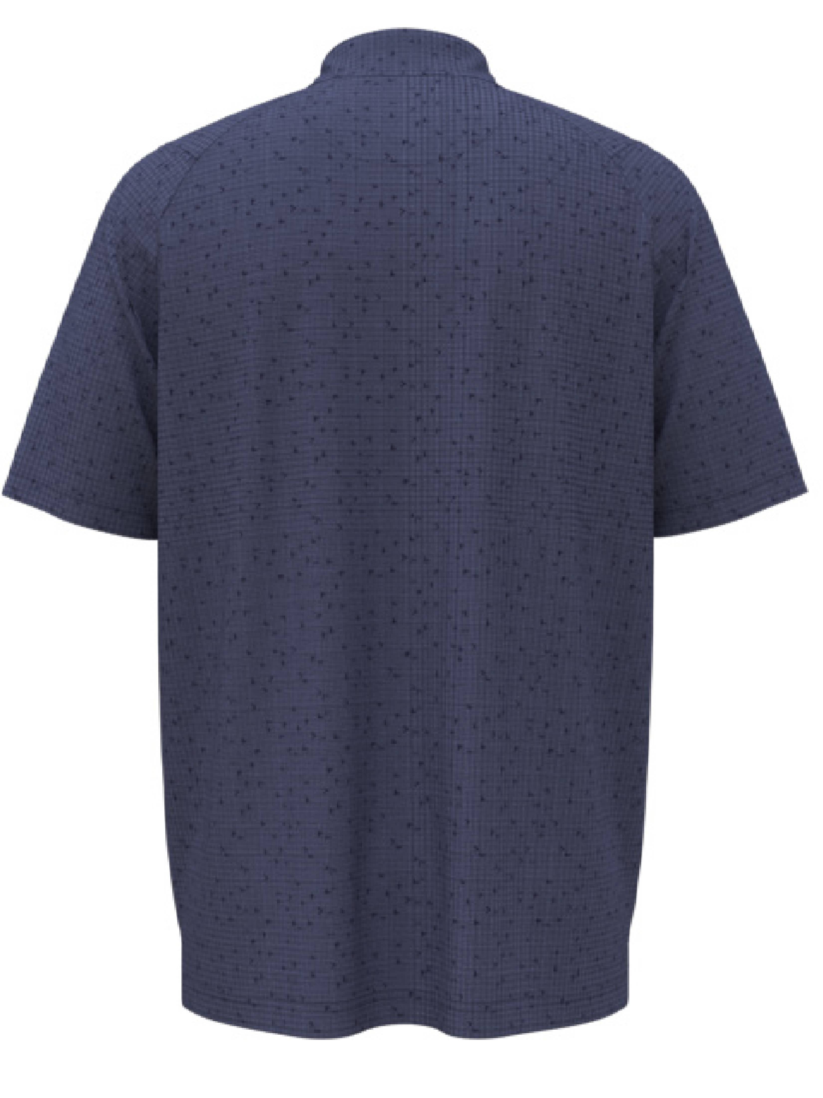 Men's Chevron Print Golf Polo Shirt - Moisture Wicking & UV Protection - Perfect for Golf, Casual Wear & Outdoor Activities