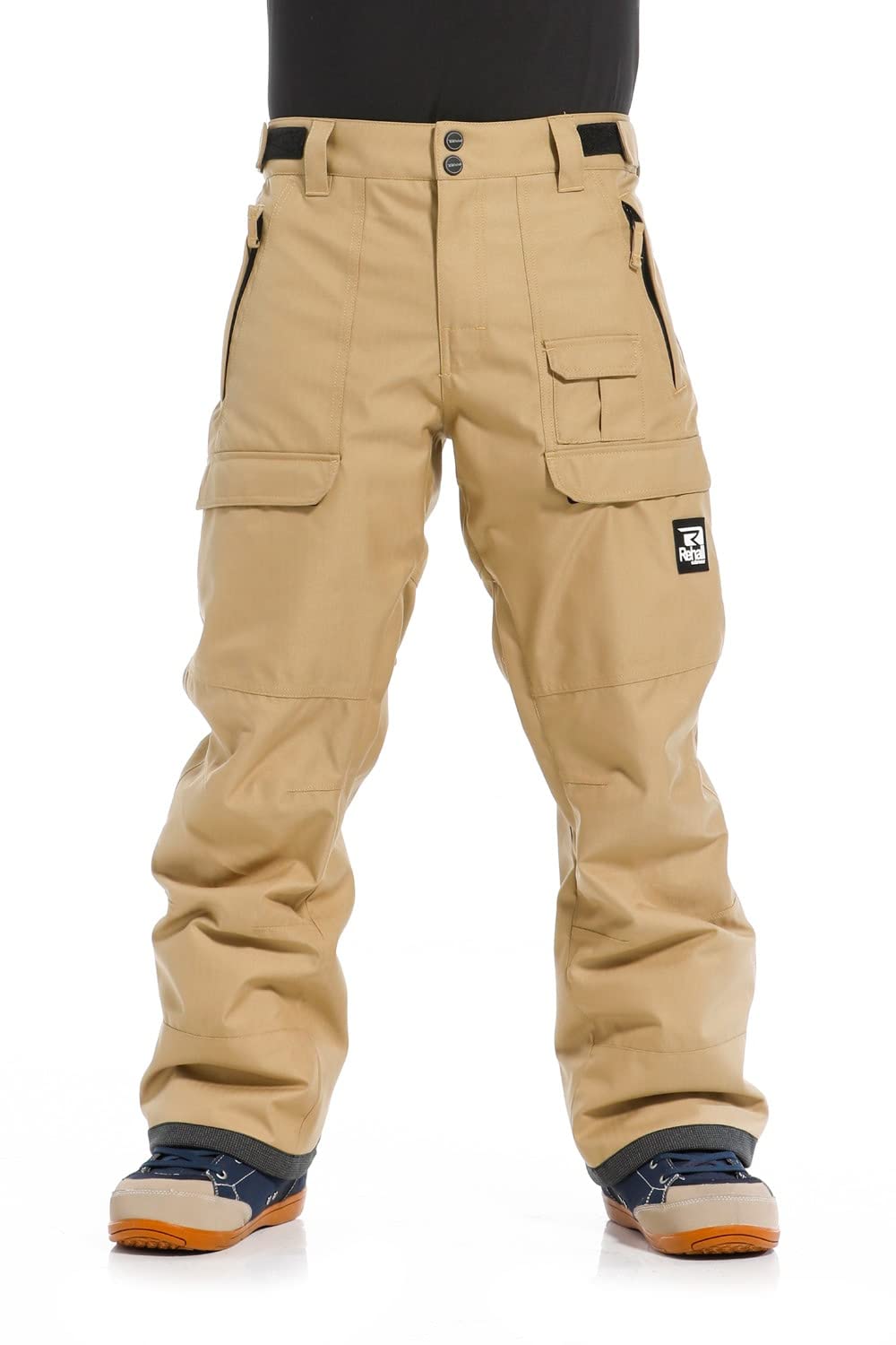 **Rehall Brick Men's Snowboard Pants - Waterproof, Insulated Winter Ski Pants for Snowboarding & Skiing - Perfect for Cold Weather & Mountain Adventures**