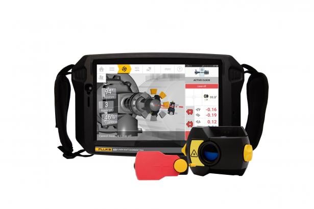 Fluke 831 Professional Laser Shaft Alignment Tool for Industrial Machinery - Accurate Motor & Pump Alignment for Maintenance Engineers