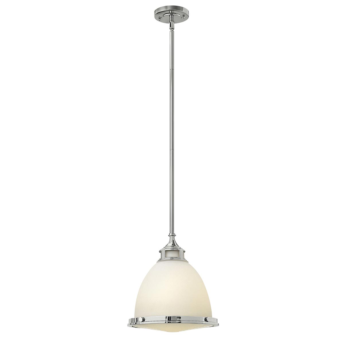 Amelia 1 Light Pendant Lighting Fixture - Adjustable Size & Multiple Finish Options for Kitchen Island, Dining Room or Bedroom Decor