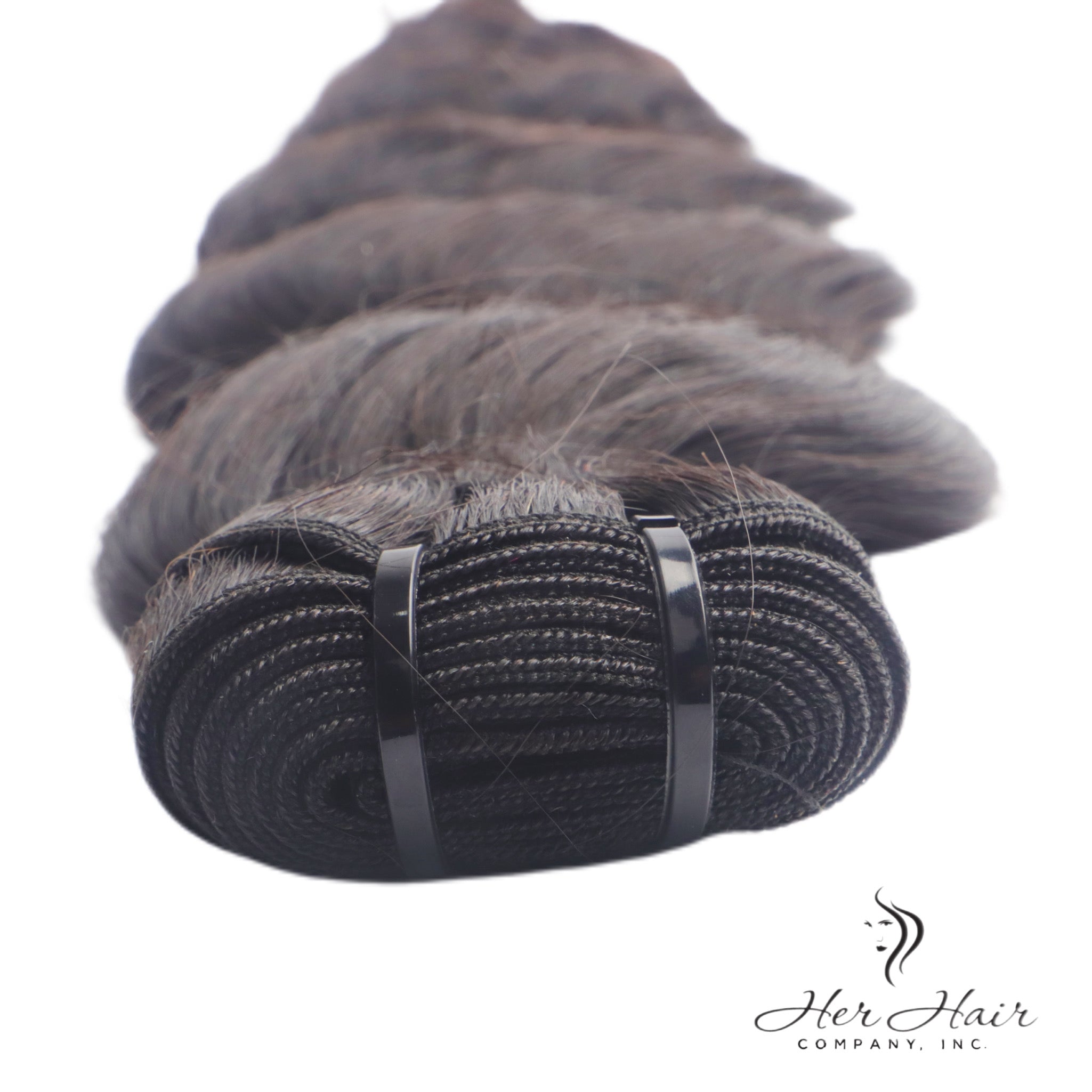 Burmese Raw Loose Deep Wave Human Hair Extensions 1 Bundle (16-18 Inch) - Natural Black Virgin Hair for Weaving, Styling & Protective Hairstyles - Perfect for Daily Wear, Parties & Special Occasions